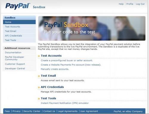 Come usare PayPal Sandbox