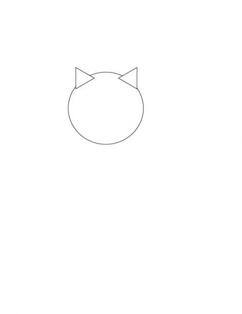 Come creare un vettore del gatto in Illustrator
