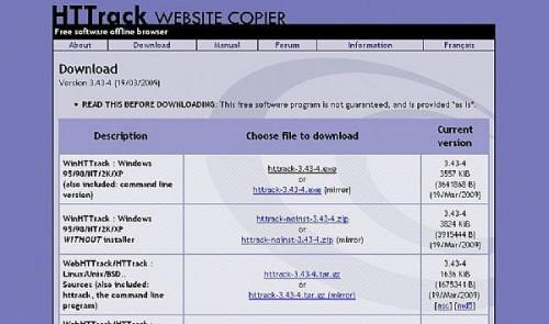Come copiare un sito web al computer