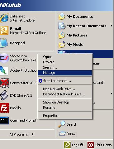 Come modificare lettere di unità in Windows XP