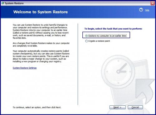 Come riparare Windows XP per Crash Recovery